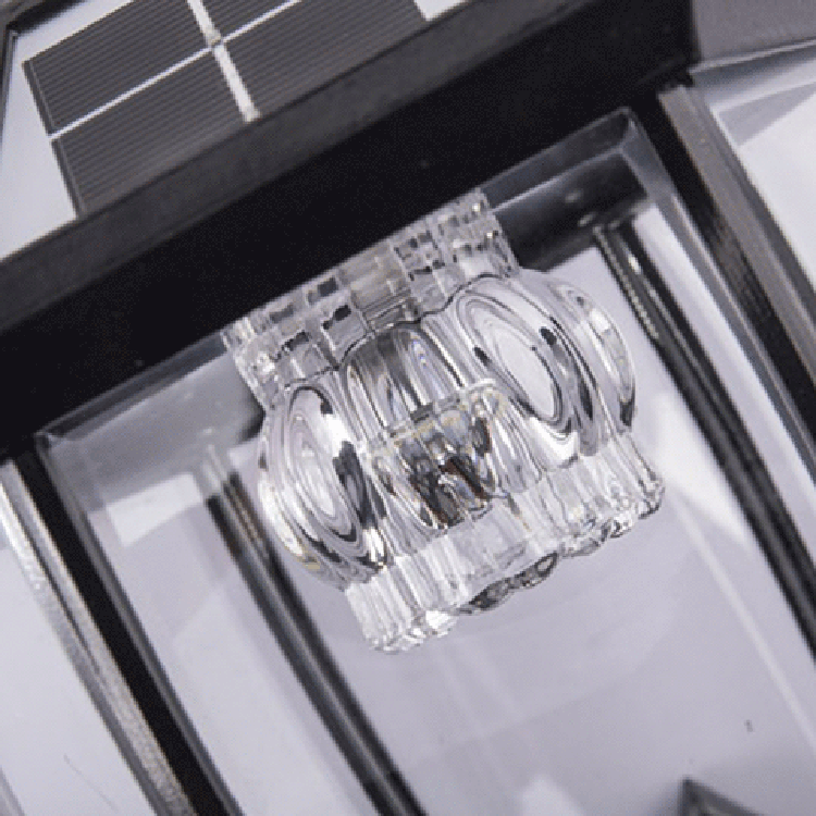 Tradisjonell europeisk aluminium glass LED sol vanntett vegglampe for utendørs patio | Skanto