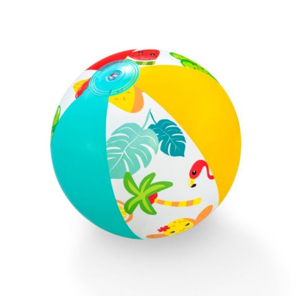 Norvo | FunSplash | Sommermoro for hele familien - Oppblåsbar badebasseng med strandball og svømmebelte