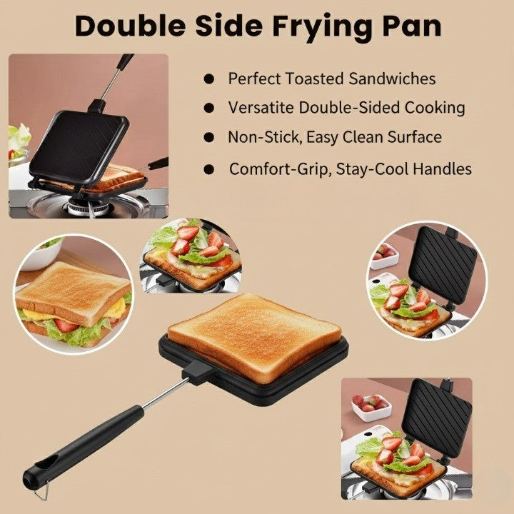 Skanto | Dobbeltsidig Non Stick Beste Sandwich Toastjern