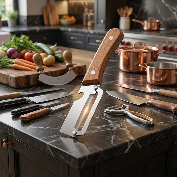 Skanto | Kokkens Edge Multi-Blade Grønnsaksskalere