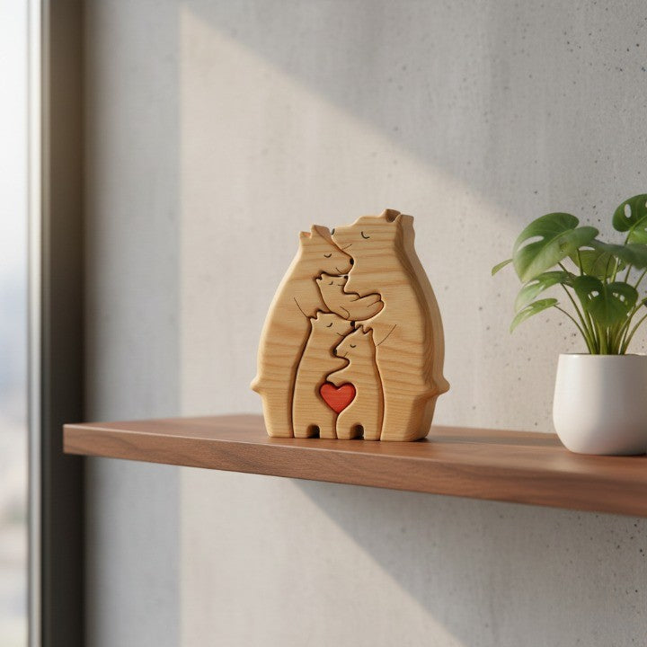 Loving Bears SammenkoSkantoet Puslespill Dekor | Skanto