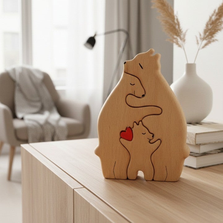 Loving Bears SammenkoSkantoet Puslespill Dekor | Skanto