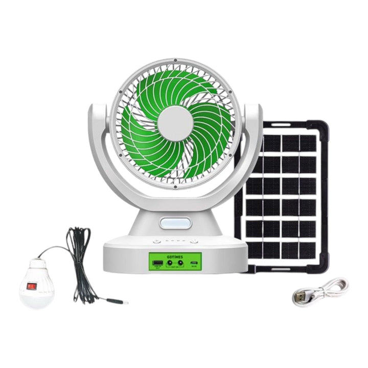 Solarvifte med multifunksjonslys | Skanto