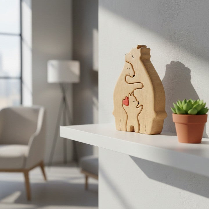 Loving Bears SammenkoSkantoet Puslespill Dekor | Skanto