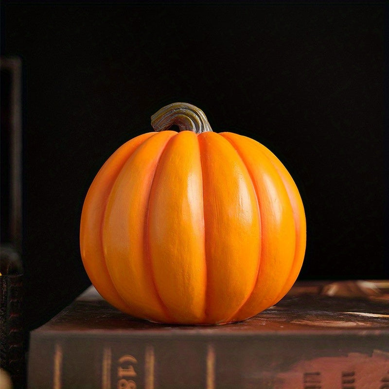 Skanto | Spooky Realistic Jack O'Lantern Halloween Dekorasjon | Hodeskalle Rekvisitt