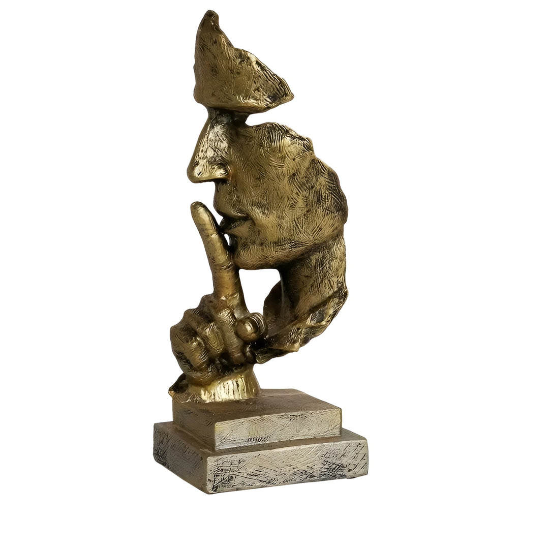Abstract Thinker Skulptur – Moderne Deco Figur laget av Harpiks | Perfekt for Stue & Kontor | Skanto