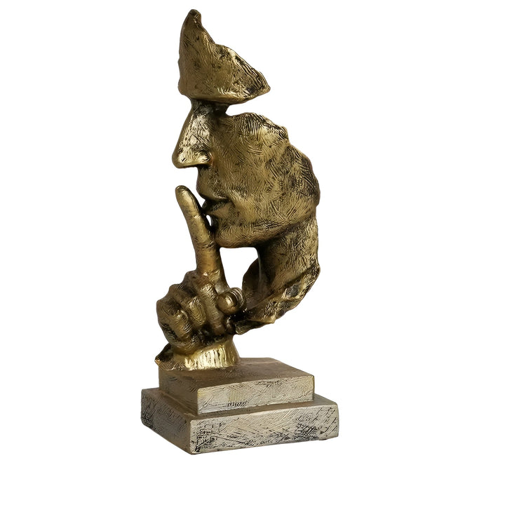 Abstract Thinker Skulptur – Moderne Deco Figur laget av Harpiks | Perfekt for Stue & Kontor | Skanto