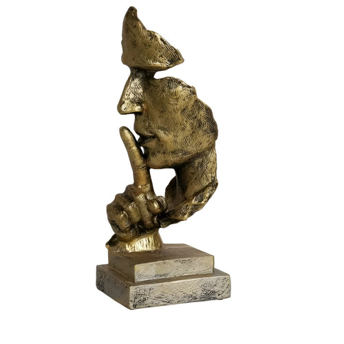 Abstract Thinker Skulptur – Moderne Deco Figur laget av Harpiks | Perfekt for Stue & Kontor | Skanto