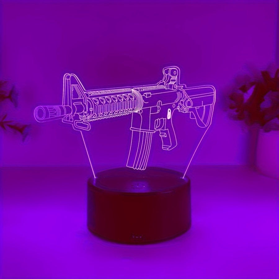GeoLume - 3D LED skrivebordslampe med berøringsSkanto
