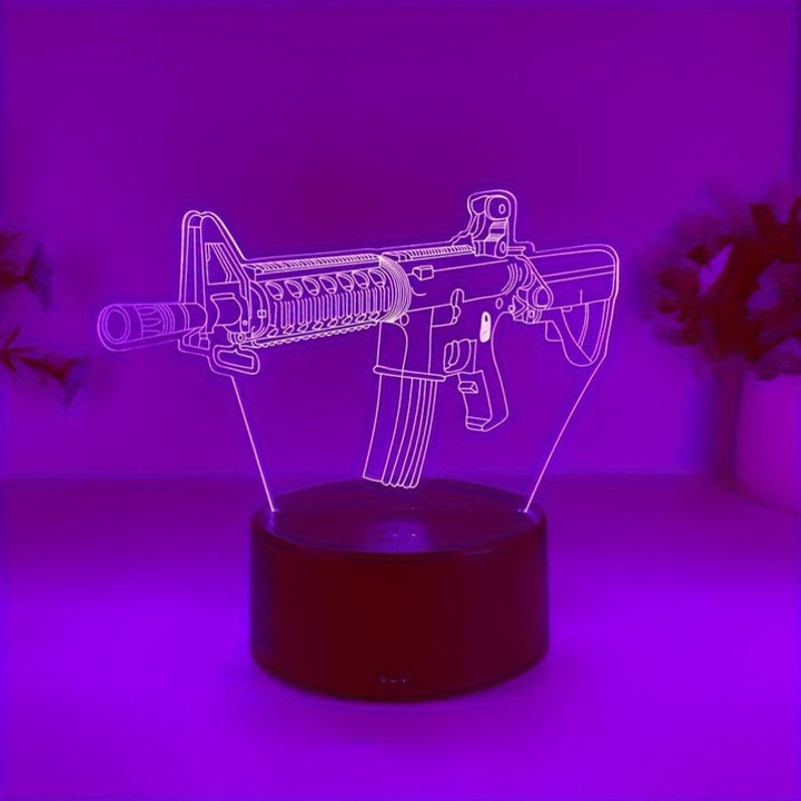 GeoLume - 3D LED skrivebordslampe med berøringsSkanto