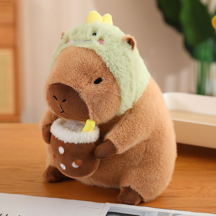 Skanto | CuddleCapy Kosedukke Plush | Kapybara & Kanin Design | Myk Kosedyr i Ulike Stiler & Størrelser