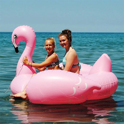 Unisex Oppustbar Flamingo Svømmebåt Skanto