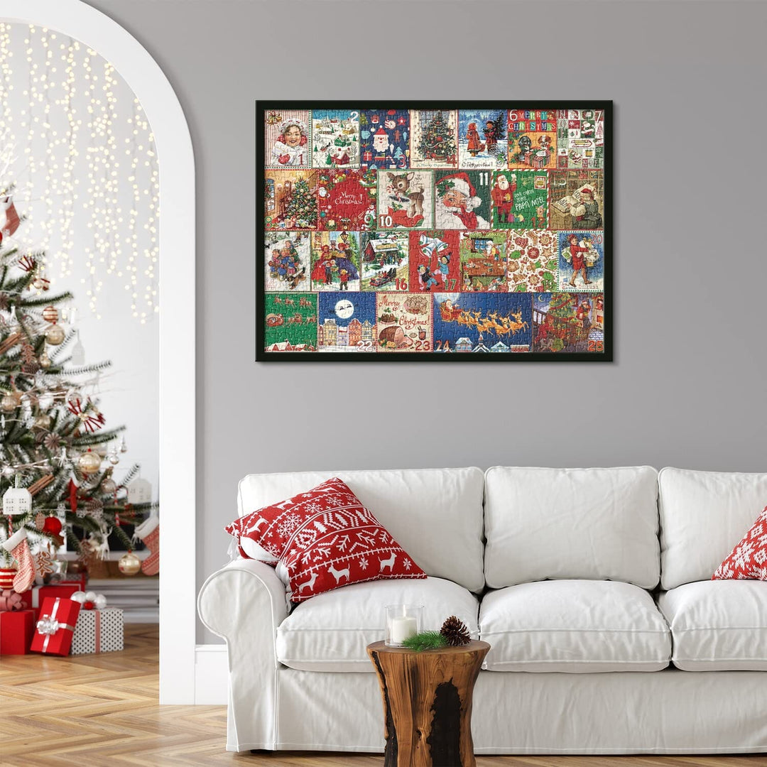 Skanto | Jule Adventskalender Puslespill Spill 1000 Biter