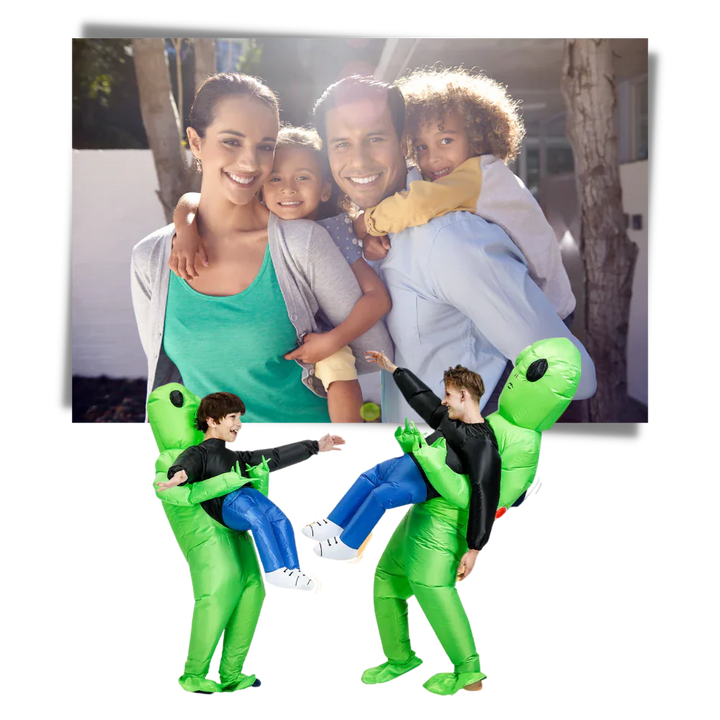 Skanto | Oppblåsbar Alien Kostyme