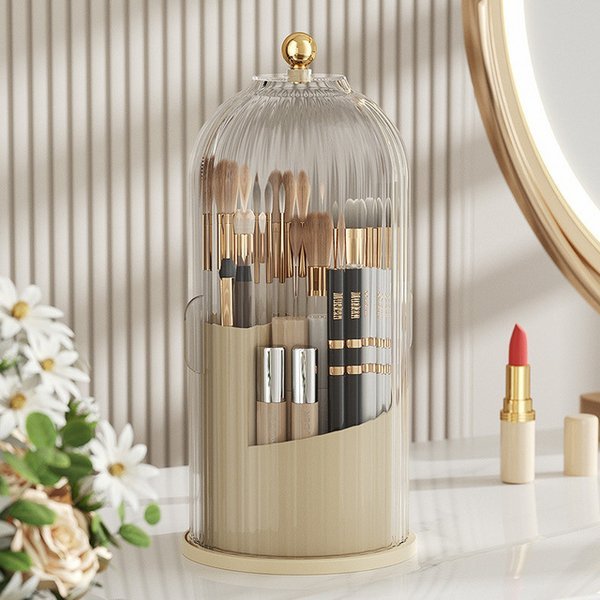 Skanto | SpinGlam - 360° Organizer - Rotasjon - Praktisk - Stilfull - For sminkekostene dine