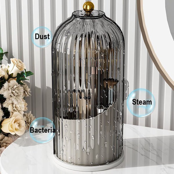 360° Organizer - Dreibar - Praktisk - Elegant - For dine sminkepensler | Skanto