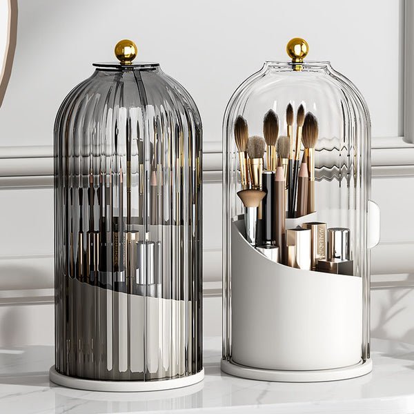 360° Organizer - Dreibar - Praktisk - Elegant - For dine sminkepensler | Skanto