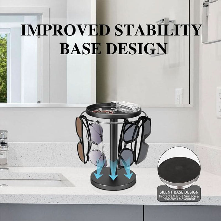 Skanto | 360° roterende briller stativ for elegant oppbevaring