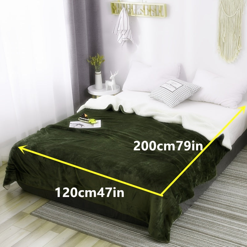 LuxeFlannel – Dobbelt-sidig Sherpa Teppe for Ultimat Komfort Skanto