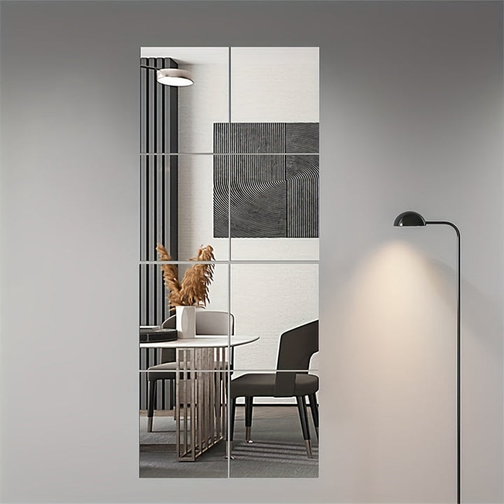 EleganceMirror – Luksus 3D Akryl Speilfliser Sett Skanto
