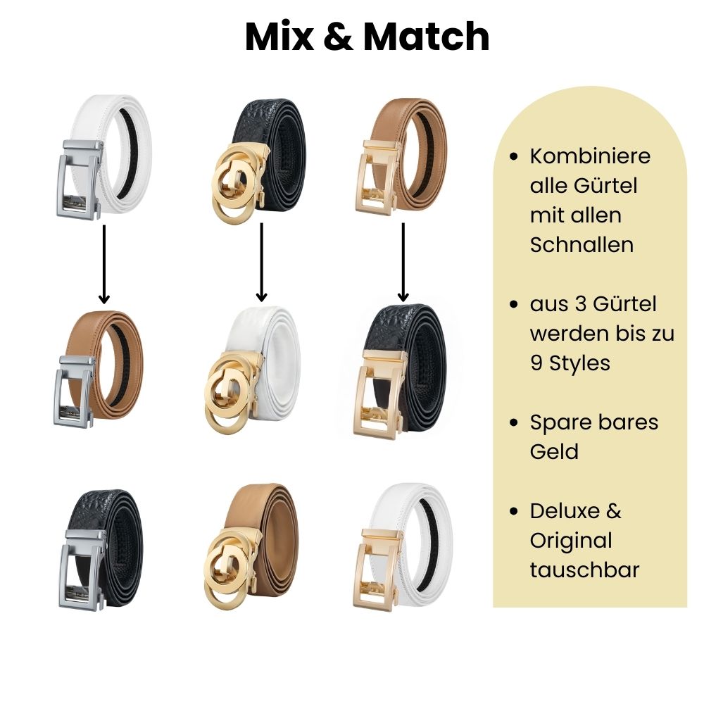 Skanto | Kombiner automatisk belte + GRATIS gavepose