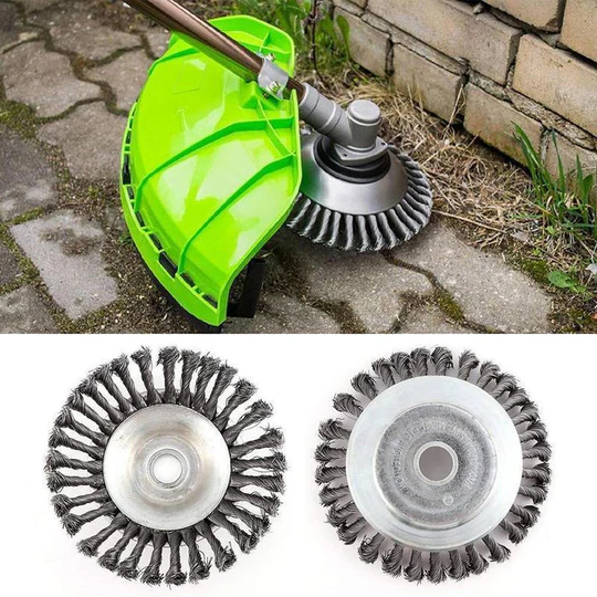 Skanto | Ugressbørste hode for gresstrimmer