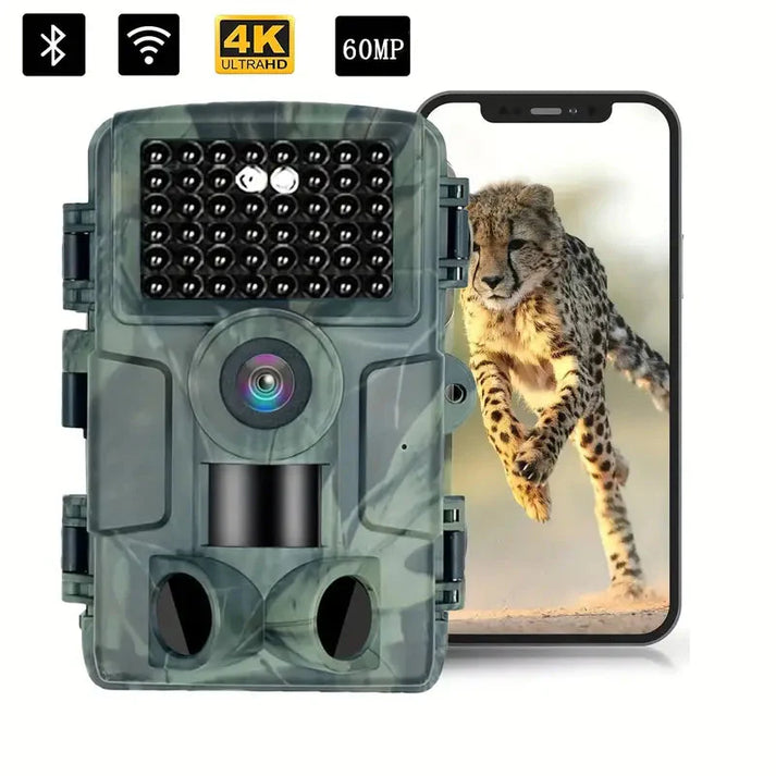 Skanto | 4K Ultra HD Viltkamera – 60MP med appkontroll