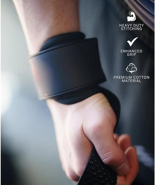 Skanto | Phase-3 D-Ring Løftestropper – Tungt Duty Grip Støtte for Vekttrening