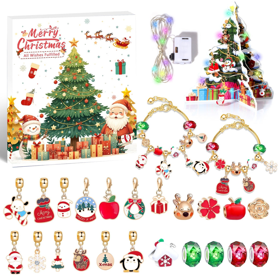 Skanto | Jule Advent Skalendar Charm Armbånd