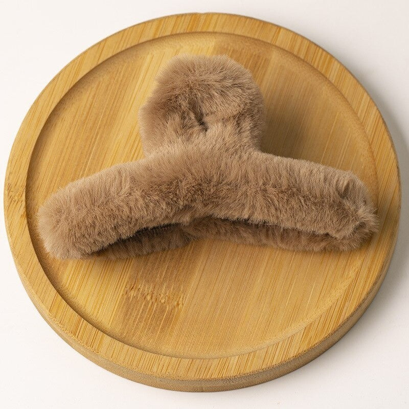 Norvo | Shark Clip Fluffy Hair Claw