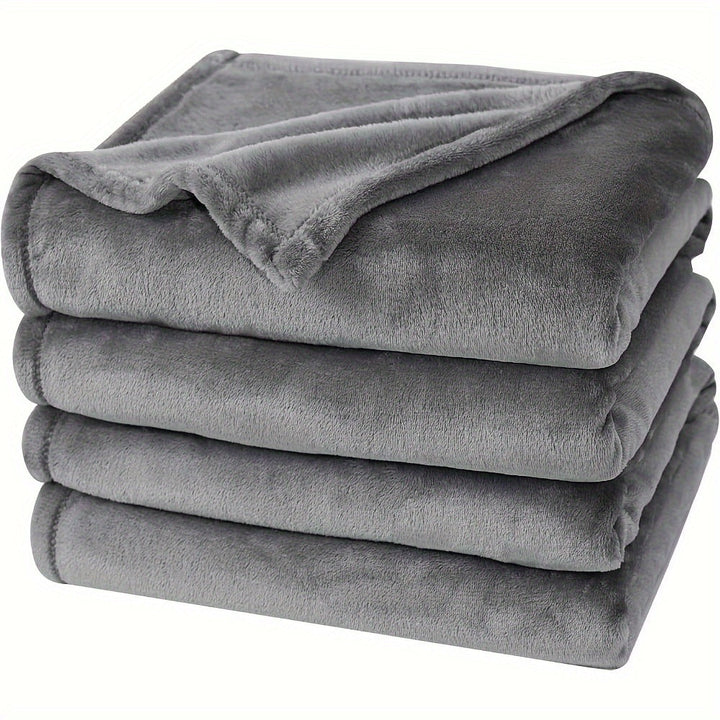 UltraSoft Fleece Teppel – Luksus Vendbar for Hver Sesong Skanto