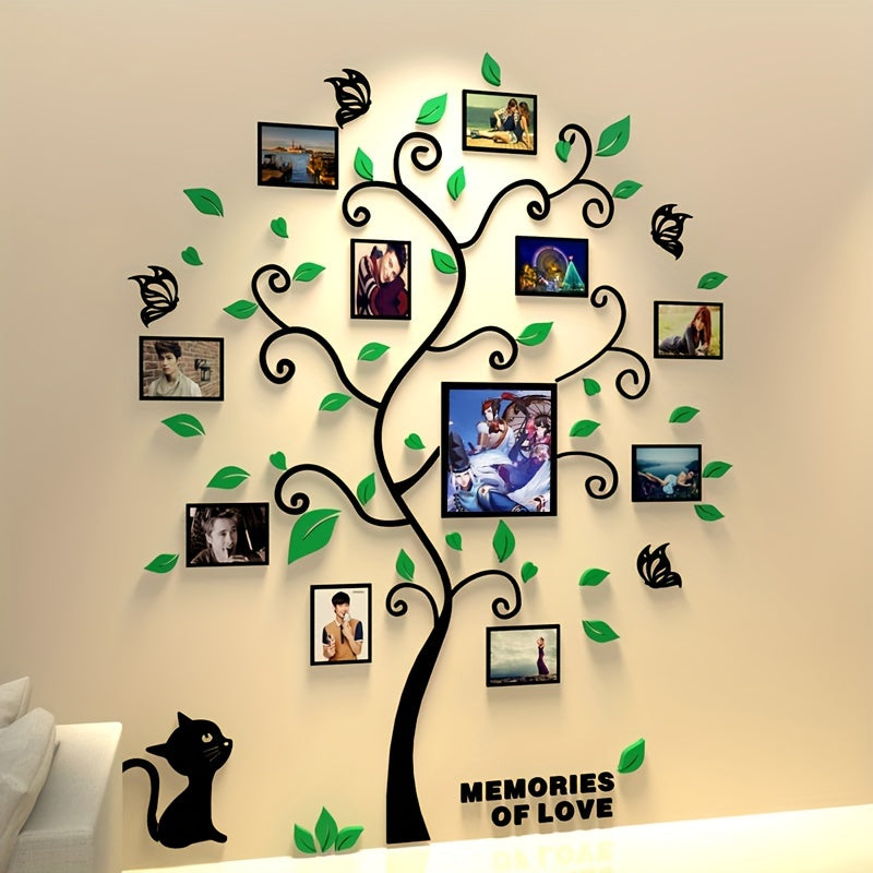 MemoryTree - Unik 3D Foto Tre Veggdekorasjon Skanto