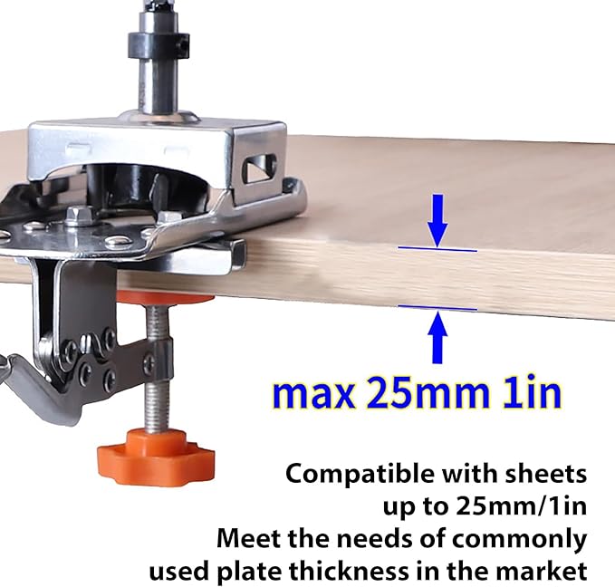 Skanto | Trearbeid 35mm Hengsel Boring Jig Hull Åpner Kit