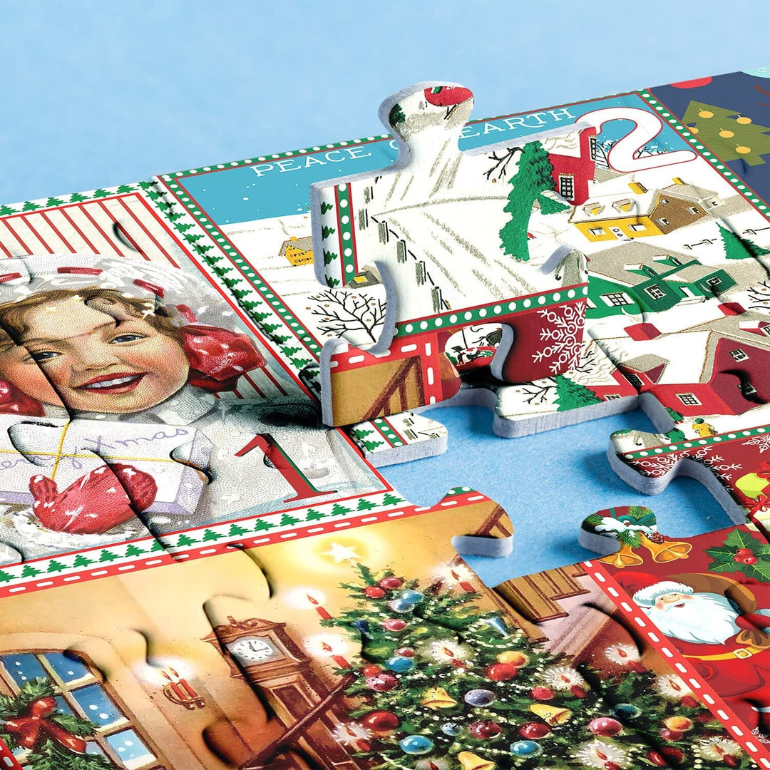 Skanto | Jule Adventskalender Puslespill Spill 1000 Biter