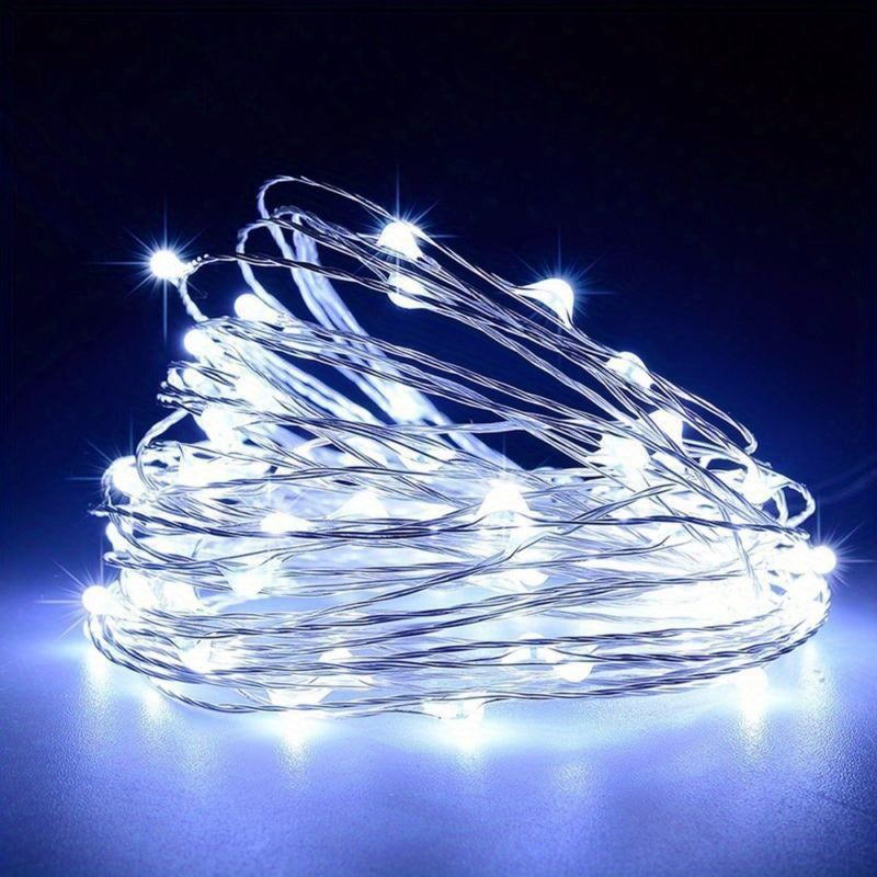 Skanto | Fairy String Lights Batteridrevet Varm Hvit