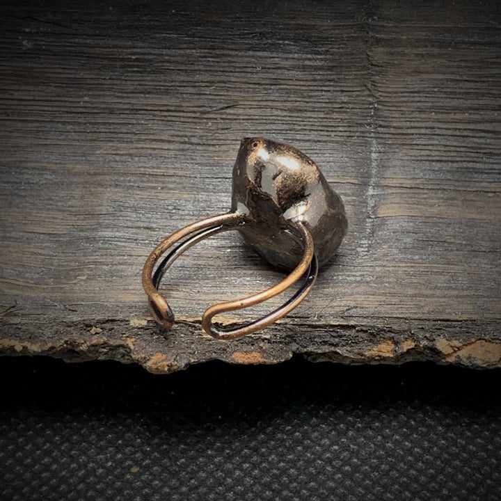 Skanto | Naturlig Ubehandlet Fødselsten Ring - Selina