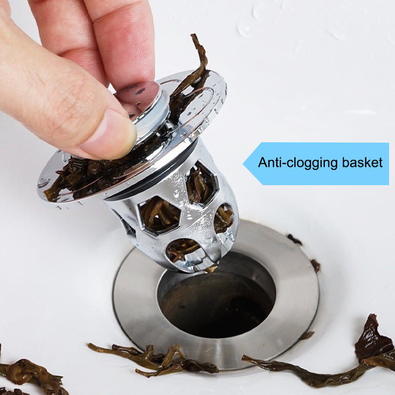Press-Pop Vask Drenering Stopper | Skanto