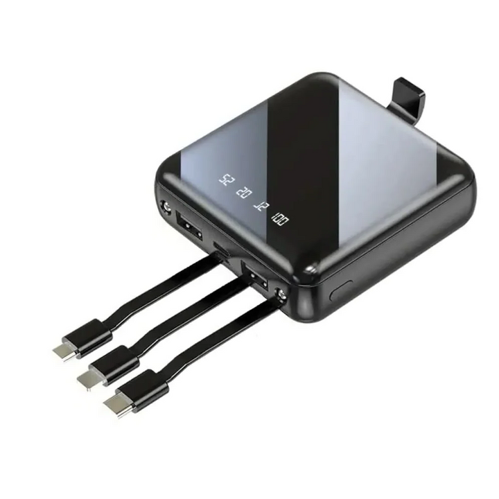 Skanto | Mini Power Bank 4-Tråder 20,000mAh