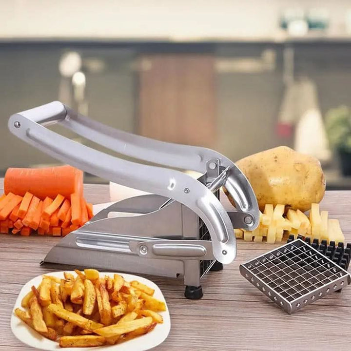 Skanto | SmartFries Stål frityrkutter – 3 bladstørrelser