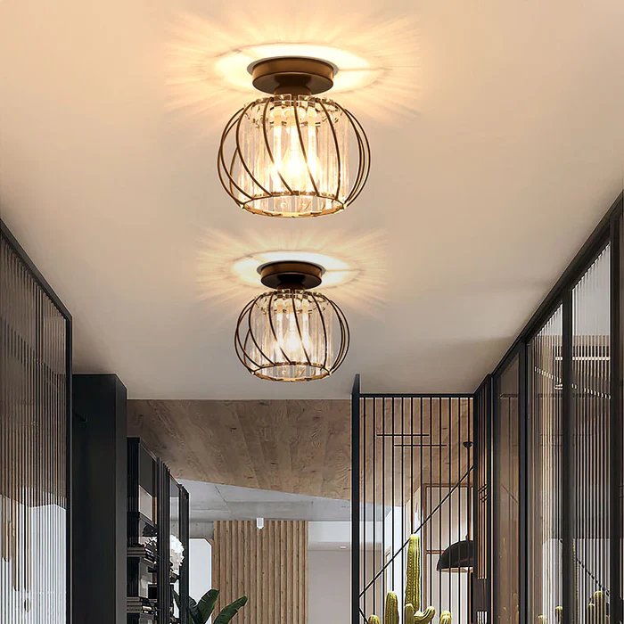 Skanto | Pendellampe svart glass kule taklampe