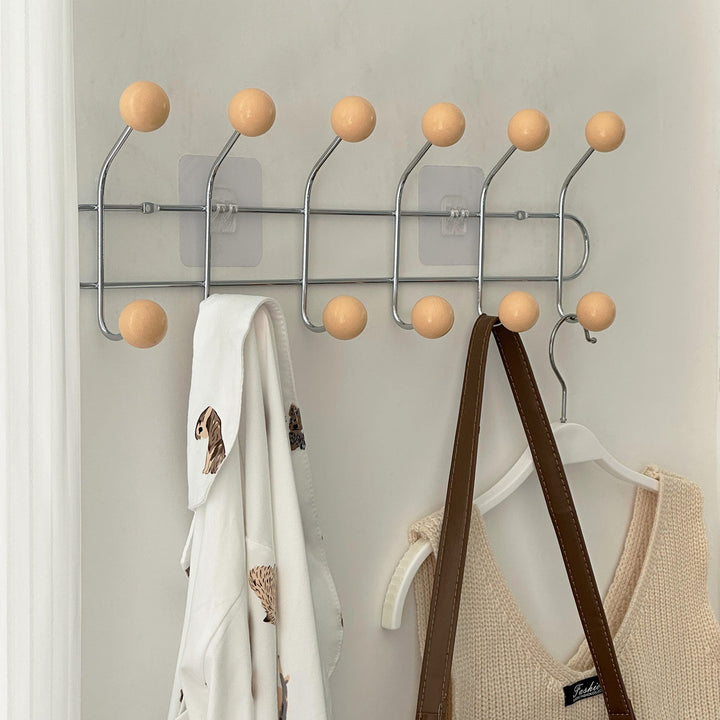 Veggdemonster sporpløse kroker sporpløse spiker jern dekorativ oppbevaring kåpe kroker garderobe
