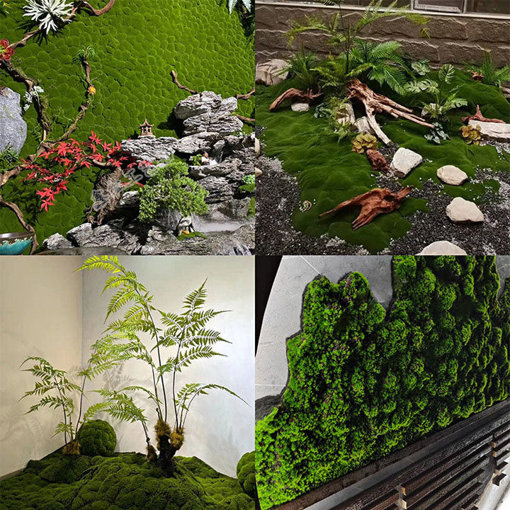 kunstig mose gress grønn plante kunstig gress