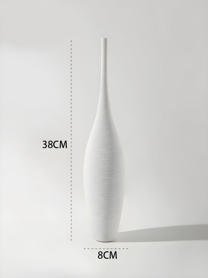 Skanto | Minimalistisk Håndlaget Keramisk Zen Vase