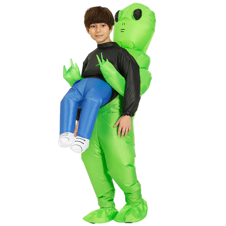 Skanto | Oppblåsbar Alien Kostyme