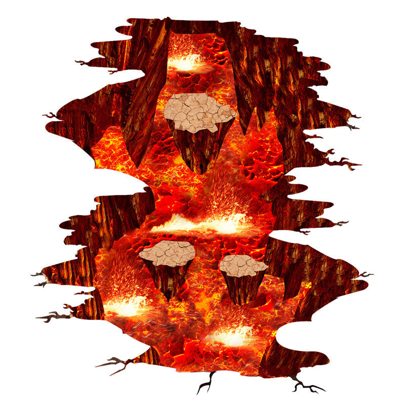 Skanto | Magma 3D Veggkleber Hjem Dekor