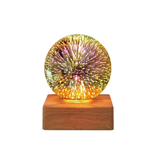 Skanto | Krystallkulelampe med 3D Fyrverkerieffekt - StarburstGlow