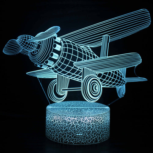 Skanto | Propellfly 3D optisk illusjonslampe