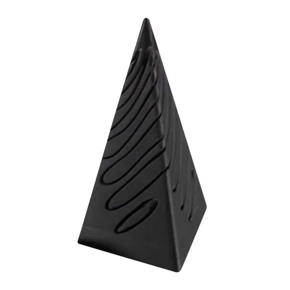 3D-printet spiralkjeglepyramideleke – Unik visuell magisk skrivebordsskulptur