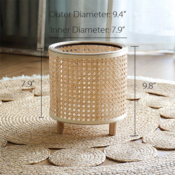 Skanto | Flettet Blomsterpotteholder laget av Rattan