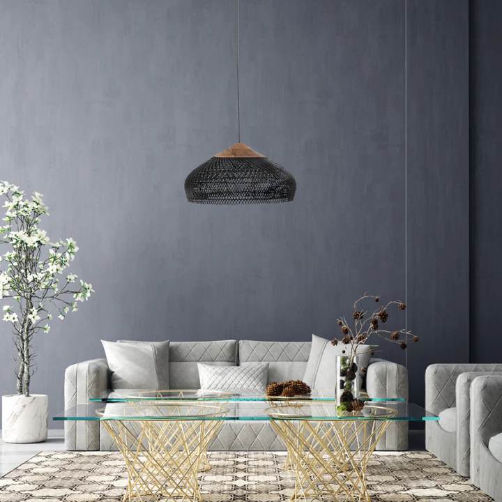 Skanto | Rattan Boho Pendellampe